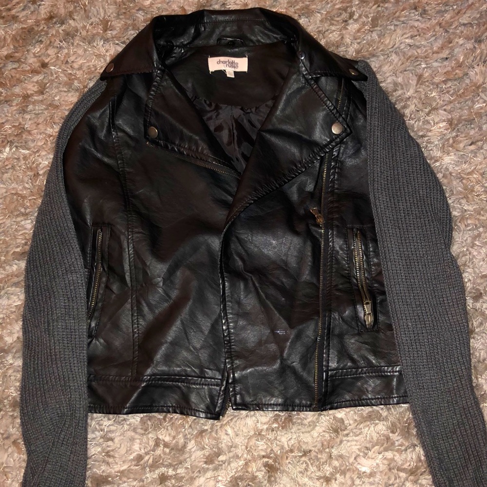 Leather jacket